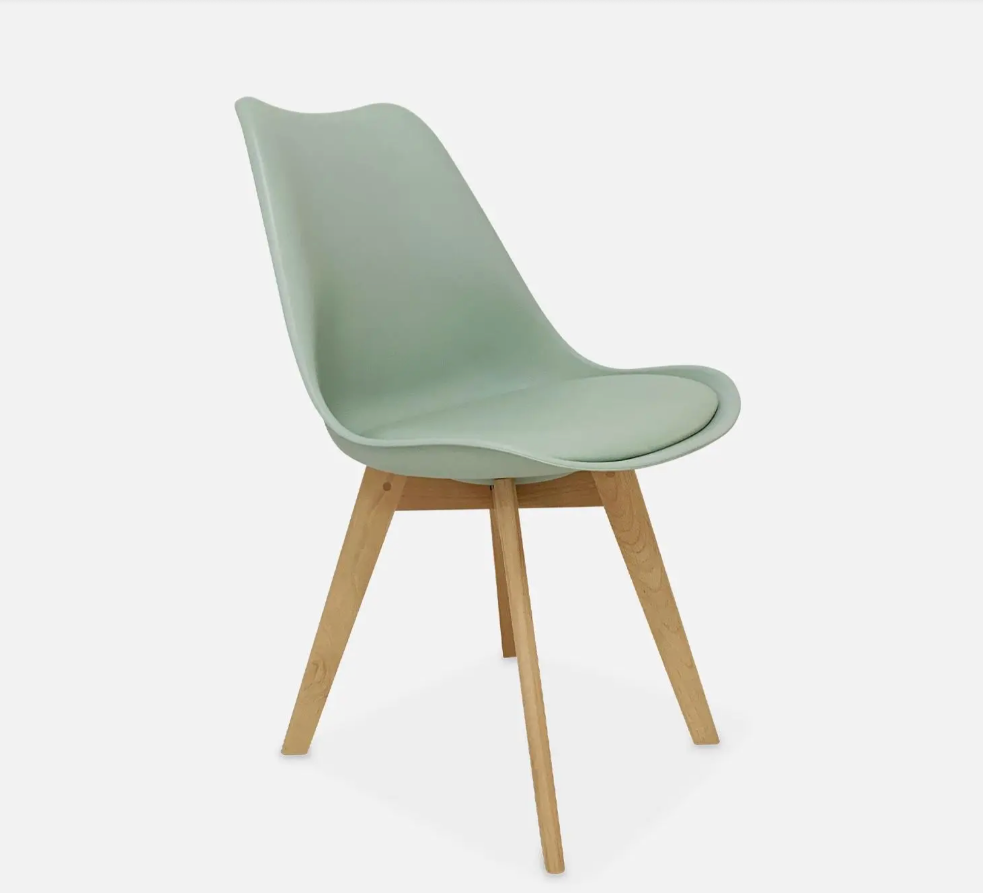 Chaise scandinave bois de hêtre (lot de 4)