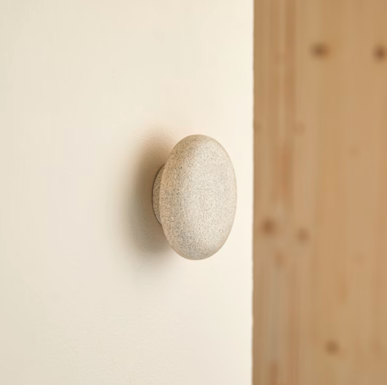 Eda Patère en terrazzo, cream