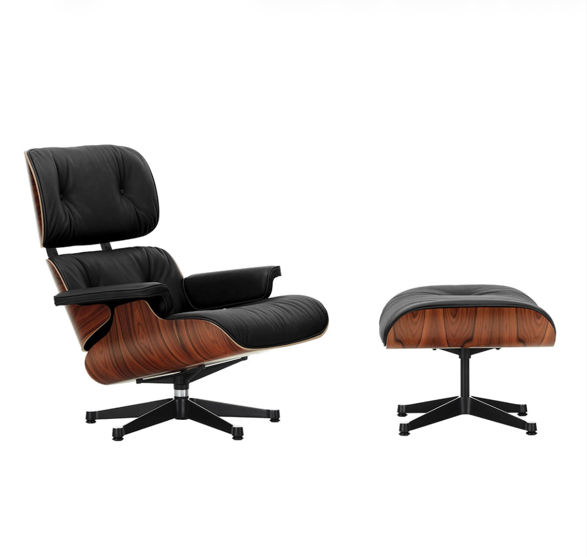 Fauteuil Eames Lounge chair & Ottoman